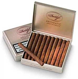 Gold and Silver Davidoff little cigars