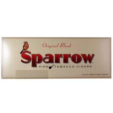 Sparrow Little Cigars with a light full fragrance