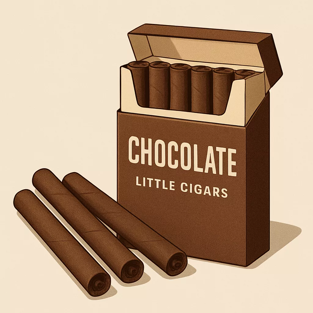 chocolate little cigars